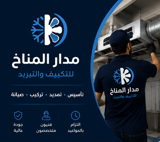 تركيب وصيانة التكييف — مدار المناخ
