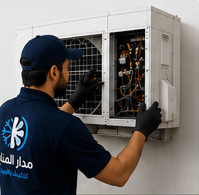 AC unit deep cleaning